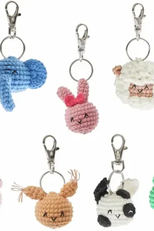 Koop Online Haakpakket: Ricorumi Sleutelhanger Chingu Animals