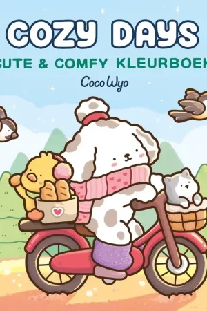 Gecertificeerd Kleurboek Cozy Days - Cute & Comfy (pre-order)