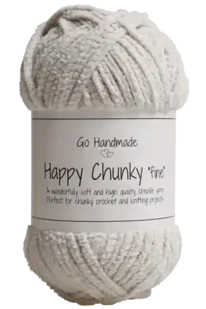 Tijdelijk Beschikbaar Go Handmade Happy Chunky fine 17854 Creme