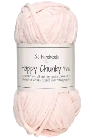 Veilige Betaling Go Handmade Happy Chunky fine 17981 Pink Champagne