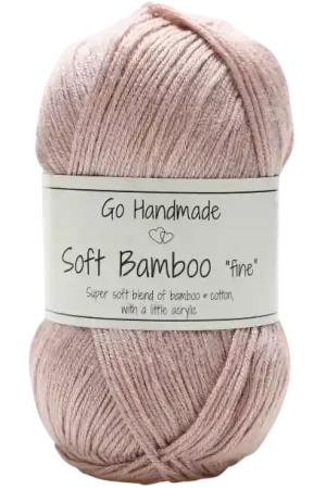 Aanbieding Go Handmade Soft Bamboo fine 17421 Vintage Rose