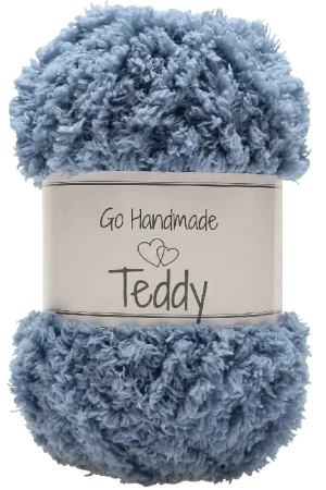 Go Handmade Teddy 17374 Jeans Blue Actieprijs