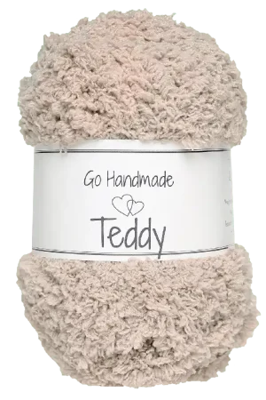 Go Handmade Teddy 17485 Light Brown Beperkt Aanbod