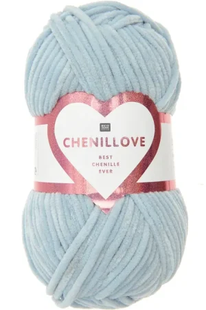 Veilige Betaling Rico Creative Chenillove 10 Light Blue