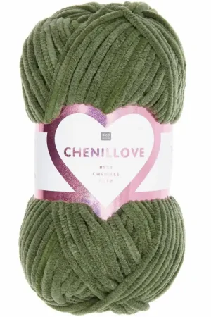 Rico Creative Chenillove 24 Olive Uitverkoop