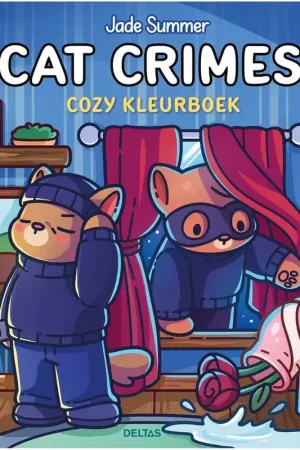 Kleurboek Cat Crimes - Cozy (pre-order) Must-Have