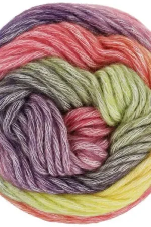 Scheepjes Stone Washed Flow XL - 01 Delight - Kleurverloop Katoen-mix Garencake Hoge Kwaliteit