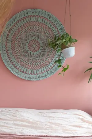 Uitverkoop Mandala haken 1 meter - Durable Coral haakpakket
