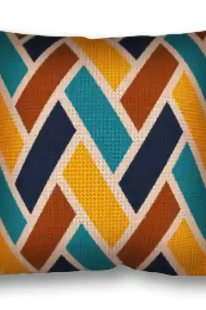 Actieprijs Borduurkussen Gevlochten - SEG de Paris borduurpakket