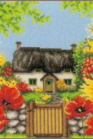 Zomer borduren - Vervaco borduurpakket Nieuw