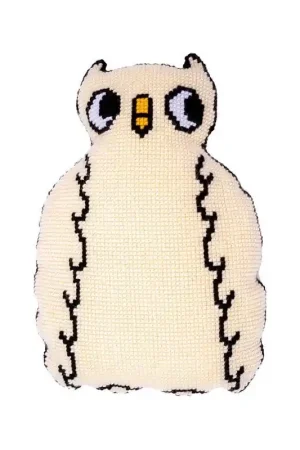 Uil vorm borduurkussen - Vervaco borduurpakket Actieprijs