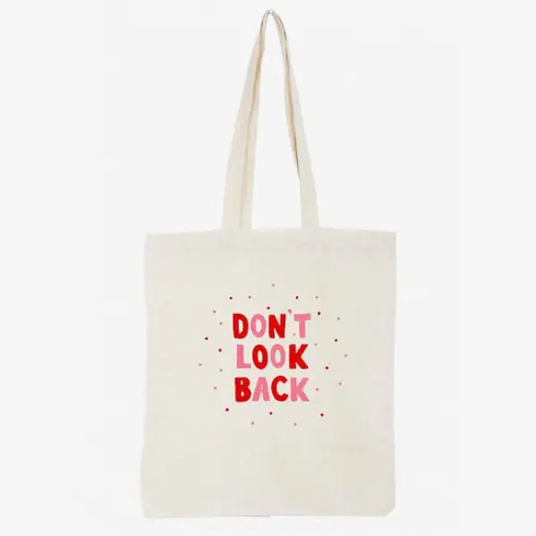 Tas Do Not Look Backborduren - DMC pakket inclusief gratis borduurpatroon Direct Verzonden