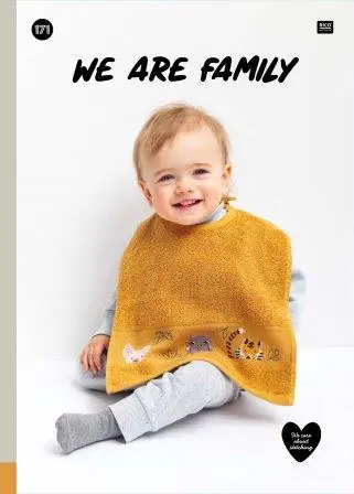 We are family borduurboekje 171 - Rico Design Tijdelijk Beschikbaar