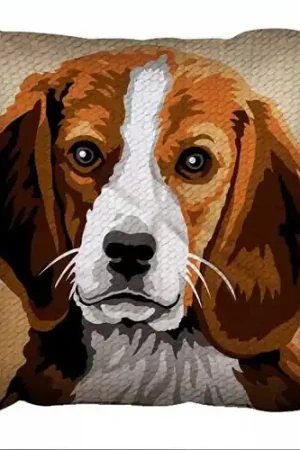 Beagle Borduurkussen - SEG de Paris borduurpakket Superprijs