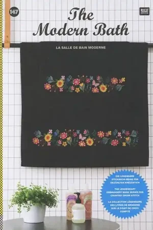 The modern bath 147,borduurpatronen - Rico Design Superprijs