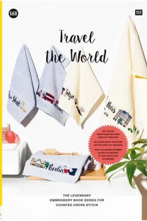 Travel the world nr 165, borduurpatronen - Rico Design Op = Op