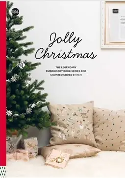 Tijdelijk Beschikbaar Jolly Christmas nr 164 borduurpatronen - Rico Design