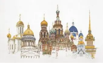 Veilige Betaling St. Petersburg, linnen Borduurpakket Thea Gouverneur