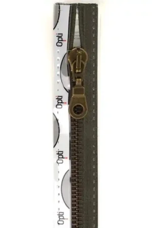 Express Levering M60 deelbare jassen rits brons - 542