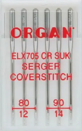 Veilige Betaling Organ Coverstitch naalden 80-90 | Overlockmachine naalden