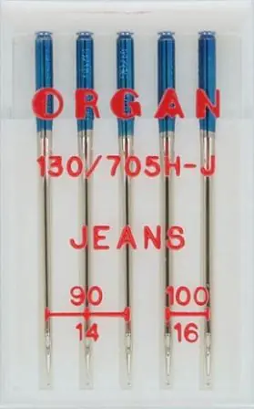 Organ Jeans naalden 90 - 100 - Naaimachine naalden Fabrieksprijs