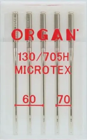 Organ Microtex naalden 60 - 70 Naaimachine naalden Lage Prijs