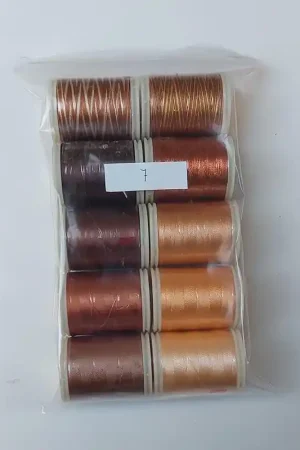 Wonderfil set 7 - 10 klosjes naaigaren Direct Verzonden