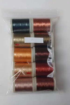 Superprijs Wonderfil set 11 - 10 klosjes naaigaren