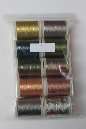 Wonderfil set 13 - 10 klosjes naaigaren Beste Prijs