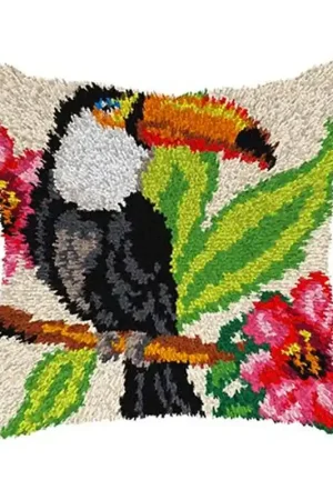 Superprijs Toekan knoopkussen - Orchidea knooppakket