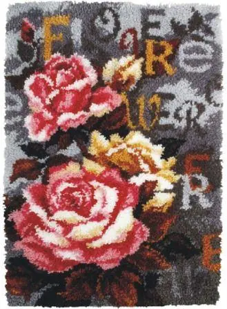 Weekendaanbieding Bloemen knooptapijt - Knooppakket Orchidea