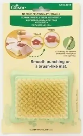 Viltborstel klein voor droogvilten - Clover Koopje