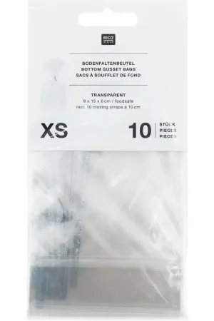 Transparante cadeau zakjes - XS - Rico Design Betaalbaar