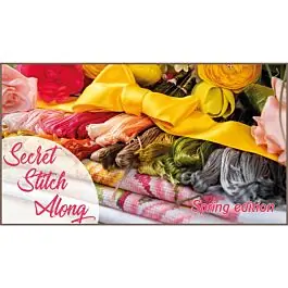 Actieprijs Lanarte Secret Stitch Along 2026\\/2 evenweave