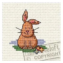 Betrouwbaar Mouseloft borduurpakket konijn 00F-006 telpatroon