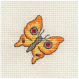 Rechtstreeks Van De Fabrikant Mouseloft borduurpakket vlinder 004-E02 telpatroon