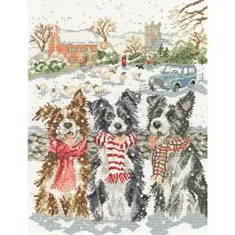 Veilige Betaling Bothy Threads borduurpakket Shepherds Watched XHD146 telpatroon