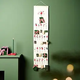 Beste Prijs Rico Design borduurpakket adventskalender kinderen 100477 voorbedrukt incl. posterhanger