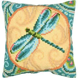 Vervaco borduurkussenpakket libelle PN-0146926 voorbedrukt Aanbieding