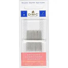Beperkt Aanbod DMC borduurnaald nr. 9 met scherpe punt