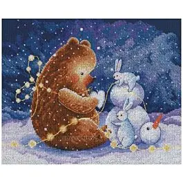 RTO borduurpakket Snow heart M948 telpatroon Direct Verzonden