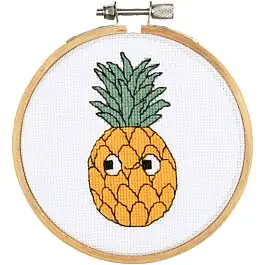 Shop Nu Vervaco borduurpakket Ananas PN-0215414 incl. borduurring van Eva Mouton