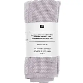 Rico Design lavendel baby slabbetje met aida rand 145028 Betrouwbaar
