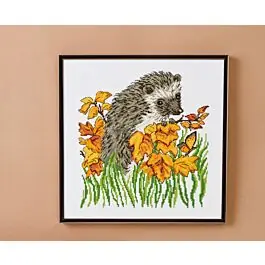 Superprijs Permin borduurpakket egel 92-4312 telpatroon