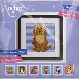 Anchor borduurpakket cockapoo Charlie 3990000-20008 voorbedrukt Merkproduct