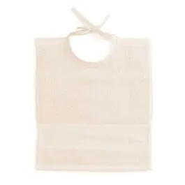 Rico Design naturel baby slabbetje met aida rand 145024 Exclusieve Aanbieding