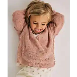 Hoge Kwaliteit Phildar kinder wikkelvestje breien van Phil Couture (247,m8)