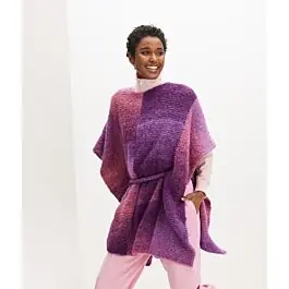 Lana Grossa poncho breien van Avio (Filati 68, m30) Laatste Kans