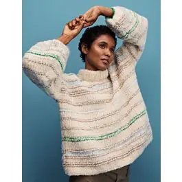 Lana Grossa trui breien van Royal alpaca en Alpaca air (Filati 68, m17) Lage Kosten