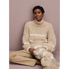 Dagaanbieding Lana Grossa trui breien van Basta en Cool Merino Big (Filati 68, m3)